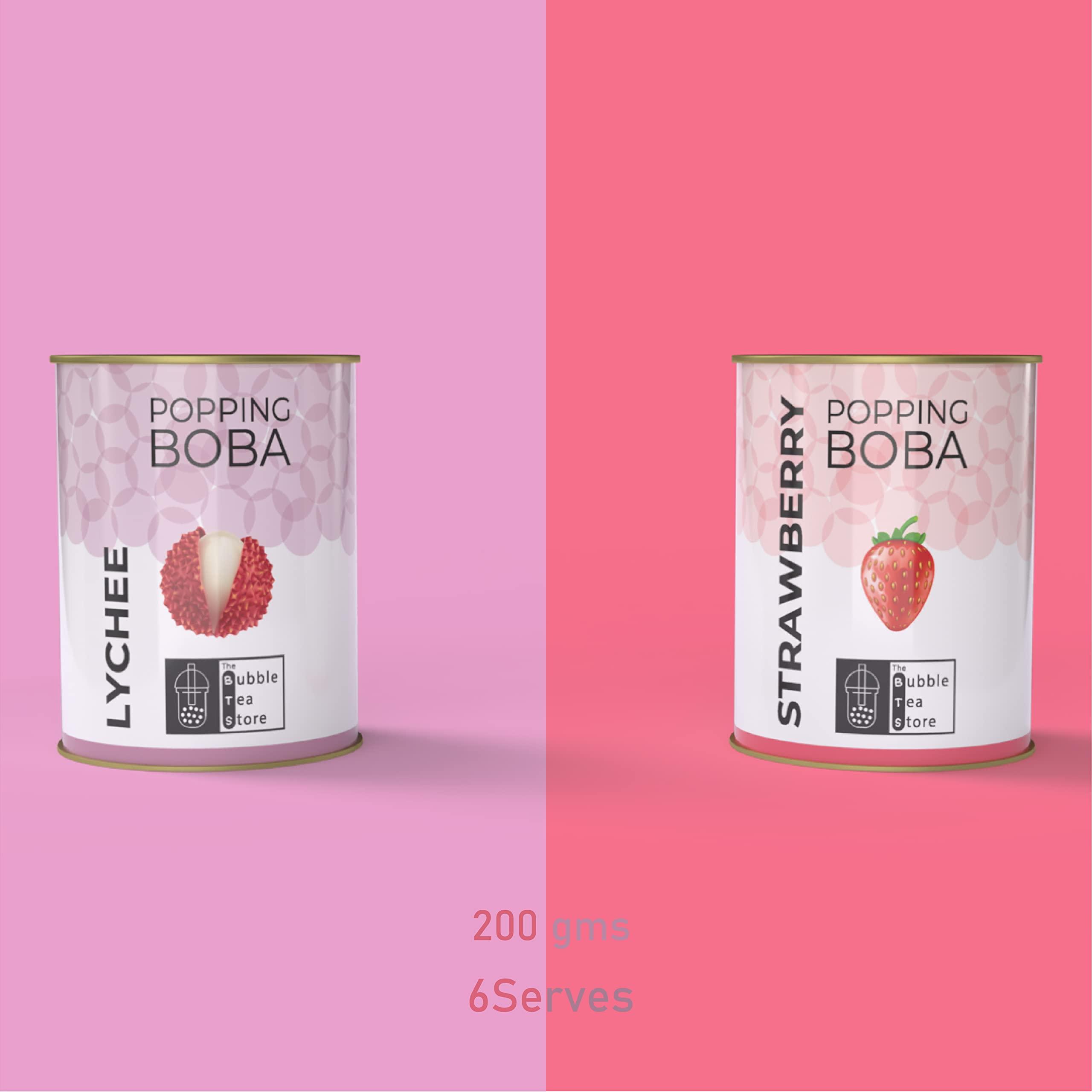 BTSBUBBLETEASTORE BTS - Bubble Tea Store Fruit Loop Bubble Tea Kit | Make Tasty Bubble Tea at your Home