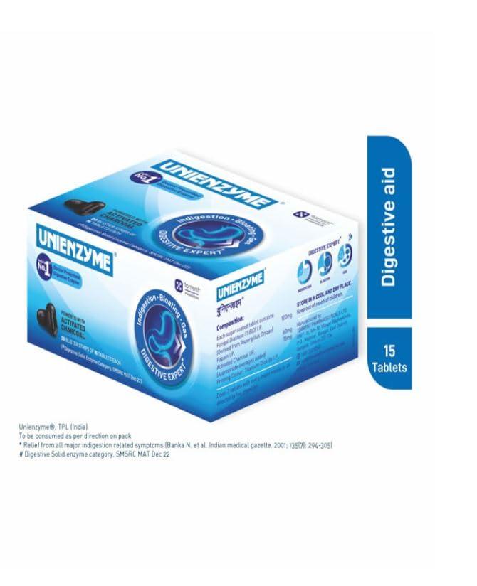 Unienzyme Unienzyme - Strip of 15 Tablets