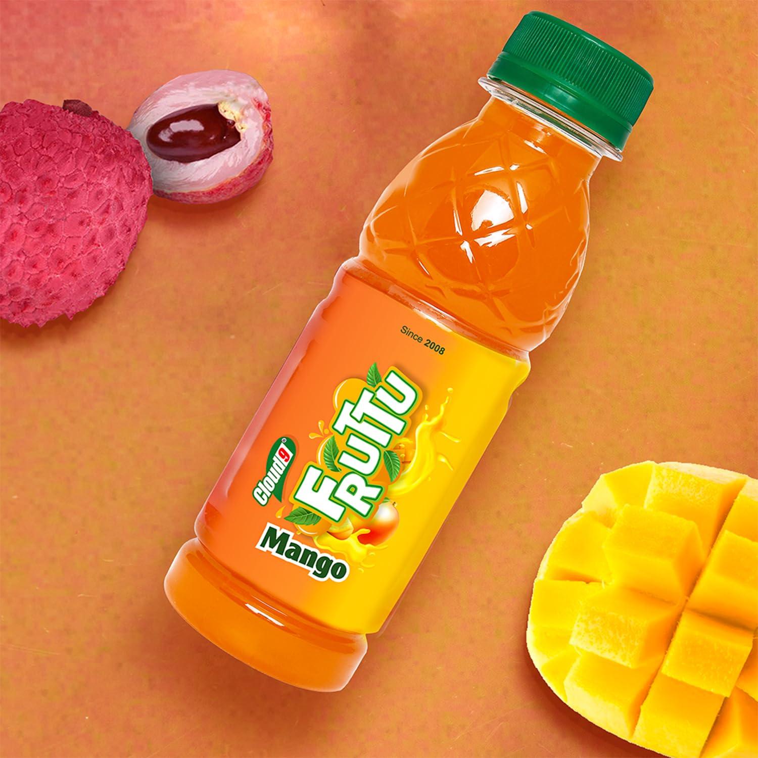 Cloud9 Cloud9 Fruttu Mango | Mango Fruit Juice |160 ml Pack of 24 [Price Including Courier Charges]