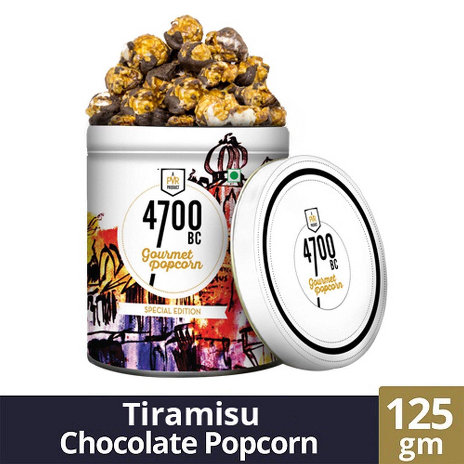 4700BC 4700 BC Tiramisu Popcornand Himalayan Salt Caramel Popcorn,125g + 110g