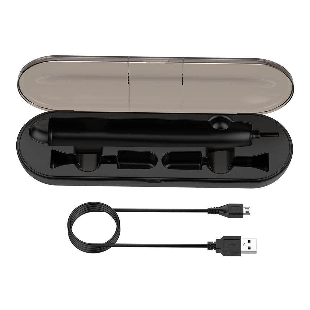 MENT MENT ABS Electric Toothbrush Charger Case for Philips Sonicare Black 1m Cable