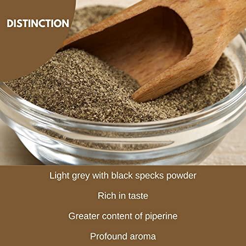 BOTLEAF BOTLEAF Black Pepper Powder 200 GM Idukki variety Derived from matured berries of Malabar Peppercorns from our own farm Thellissery Kali Mirch Golki Gota Golmorich Kalimiri Miriyalu 200 gm