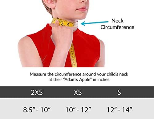 Medilink Medilink Kids Soft Foam Neck Brace Pediatric Cervical Collar | Small Youth Support Cuff | Childrens Whiplash and Torticollis Head Stabilizer Neck Brace Support for Infant Baby Toddler Child (S)