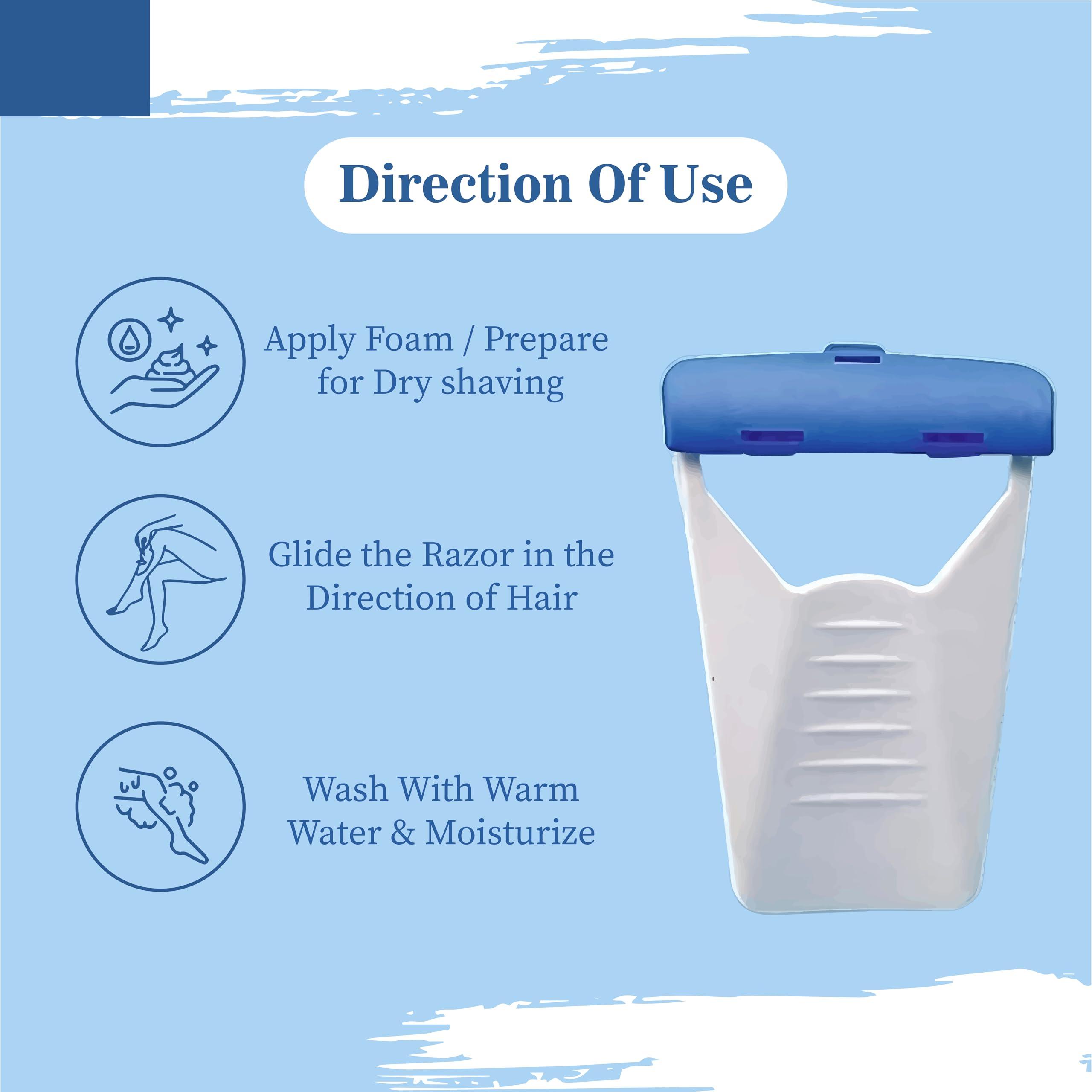 C- Cure Definition of Quality C-Cure Disposable Surgical Skin Blade | Disposable Razor for Safe Body Hair Removal | Surgical Skin and Body Razor For Men & Women | Smooth | Sharp | Safe (Pack of 6)