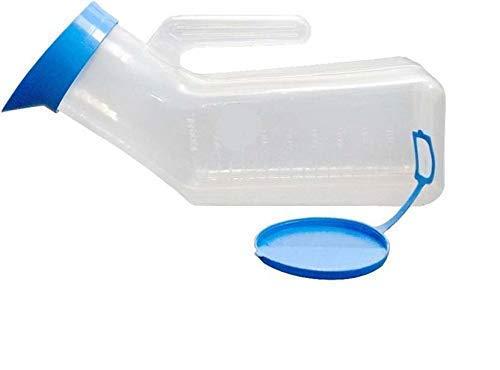 Gupta Enterprises Slovia Unisex Urine Pot for Male and Female 2 in 1 (Capacity upto 1000 ML)