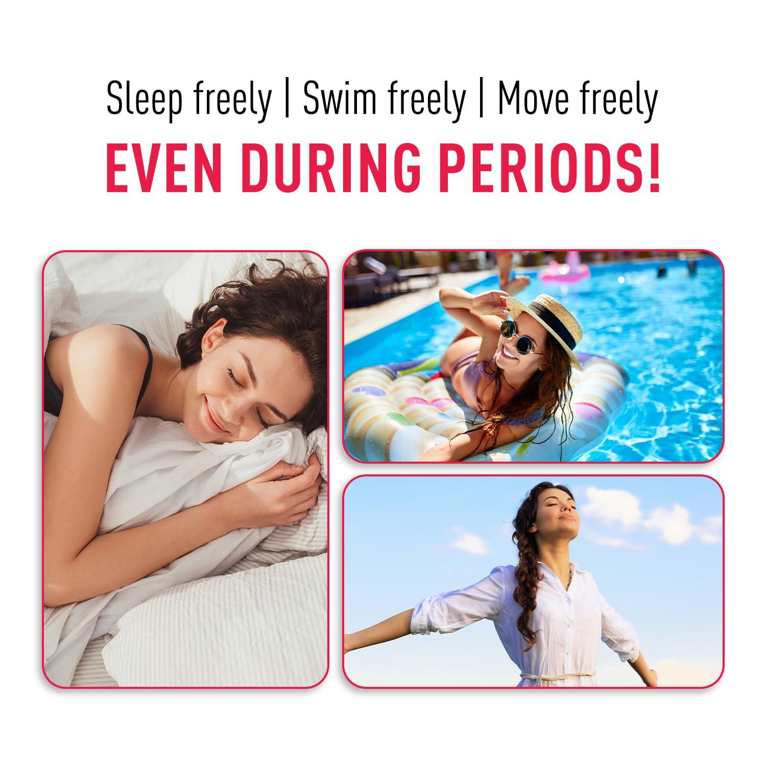 Sirona Sirona Reusable Menstrual Cup for Women | Medium and Small Size with Pouch | Ultra Soft, Odour and Rash Free | 100% Medical Grade Silicone | No Leakage | Protection for Up to 8-10 Hours | FDA Approved