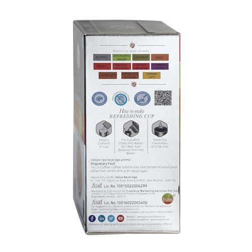 GnB GRANULES n BEANS GnB GRANULES n BEANS Assorted Chai Instant Tea Premix - (10 Sachet X 14 Gram = 140 Gram) (Pack Of 2) (Cardamom, Ginger, Lemongrass Ginger, Masala)