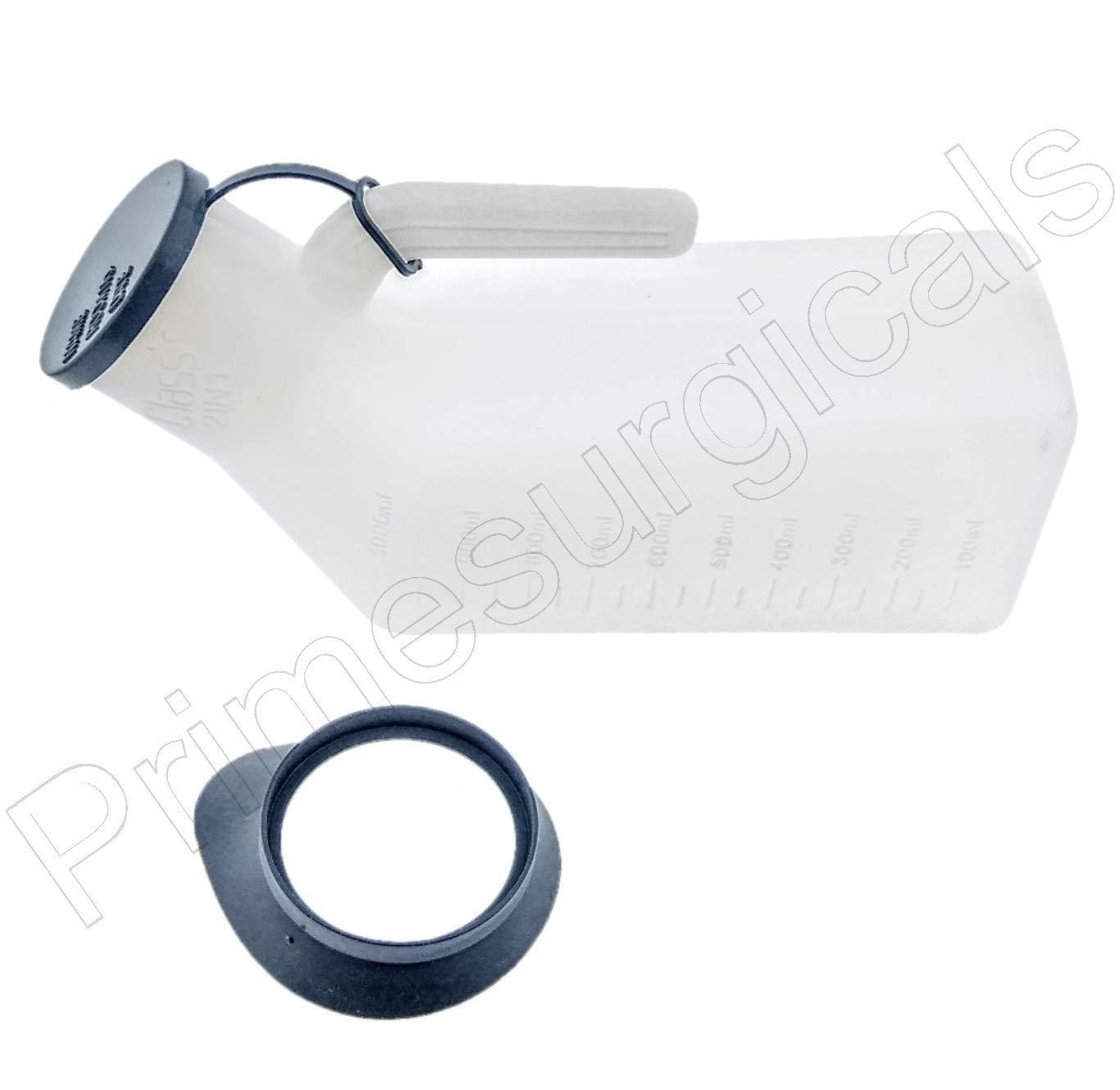 PrimeSurgicals PrimeSurgicals Urinal Pot • Male cum Female • 1000ml • Economy Quality