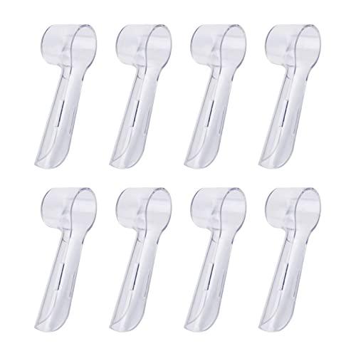 LazyMe Toothbrush Cover for Oral-b Electric Toothbrush, Electric Toothbrush Replacement Heads Cover for Travel Toothbrushes, Brush Protection Cover for Home (8 Pcs)