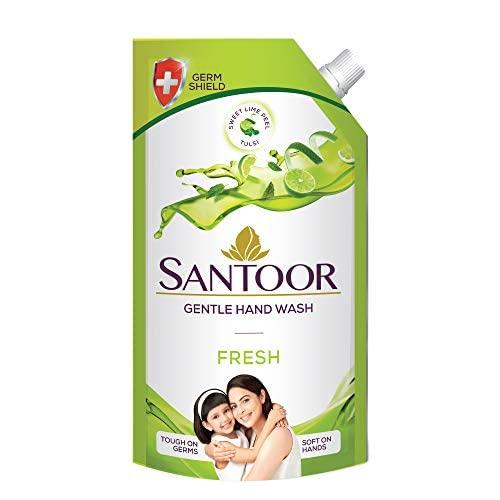 SANTOOR Santoor Handwash Fresh (Extra Gentle) 750ml Pouch