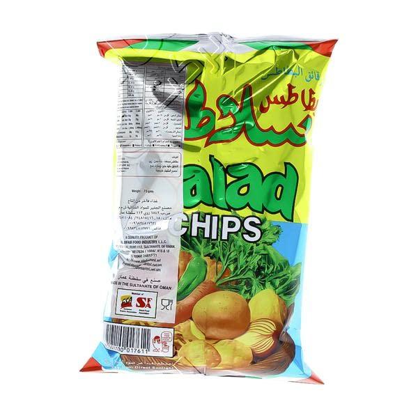 MOHIT-INTERNATIONAL Salad Chips - 75g - Pack of 4