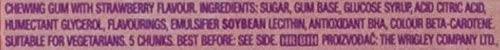 Hubba Bubba Hubba Bubba Chunky and Bubbly Bubble Gum Strawberry Flavour, 20 X 35 g