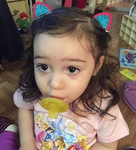 HONBAY Honbay 50PCS 4.5cm/1.77inch Silver Tone Single Prong Metal Alligator Hair Clip Flat Top with Teeth for Arts & Crafts Projects, Dry Hanging Clothing, Office Paper Document Organization,Hair Care