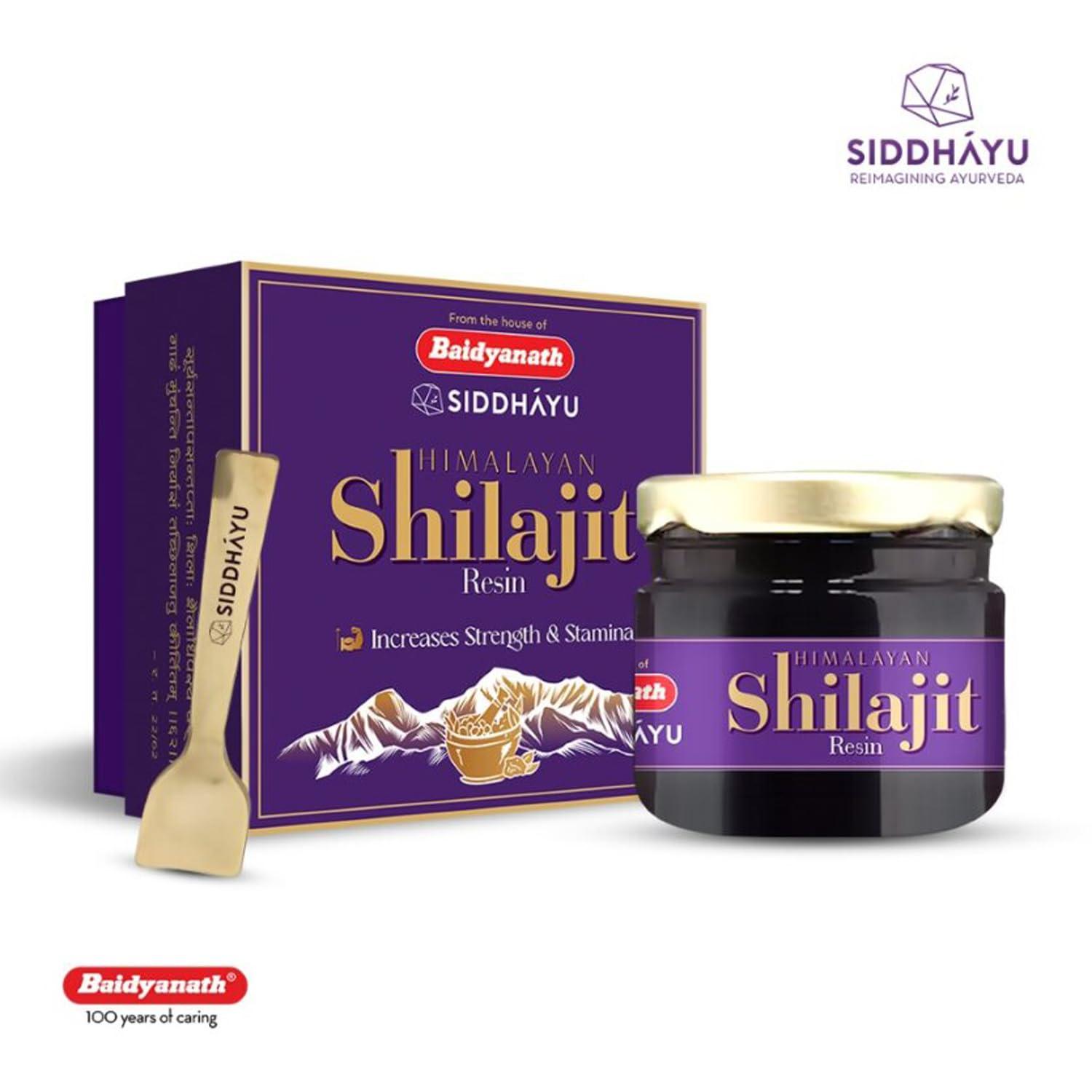 Baidyanath Asli Ayurved Baidyanath Asli Ayurved Himalayan Shilajit/Shilajeet Resin 20Gm - 100% Ayurvedic | Performance Booster For Endurance And Stamina