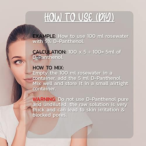 HOLLYWOOD SECRETS Hollywood Secrets D-Panthenol Provitamin Pantothenic Acid Vitamin B5 Liquid Gel 100ml