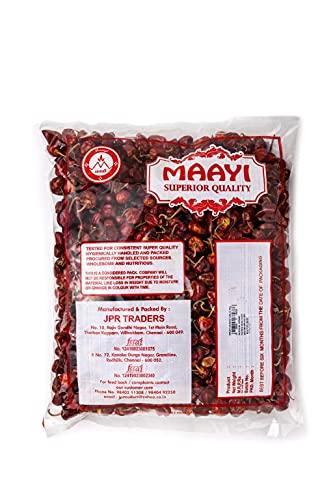 MAAYI MAAYI Dry Red Gundu Chilli / Natural Gundu Red Chilli 1Kg (3kg)