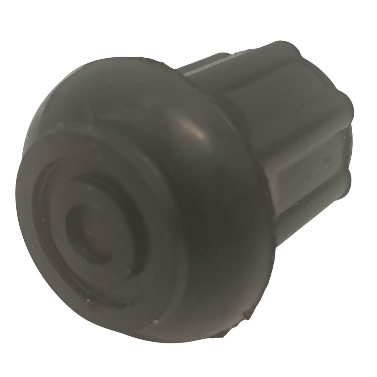 Smart Packs by OCSParts Pack of 4 - 1/2" Heavy Duty Rubber Tips for Walking Sticks, Canes, Crutches & Walkers