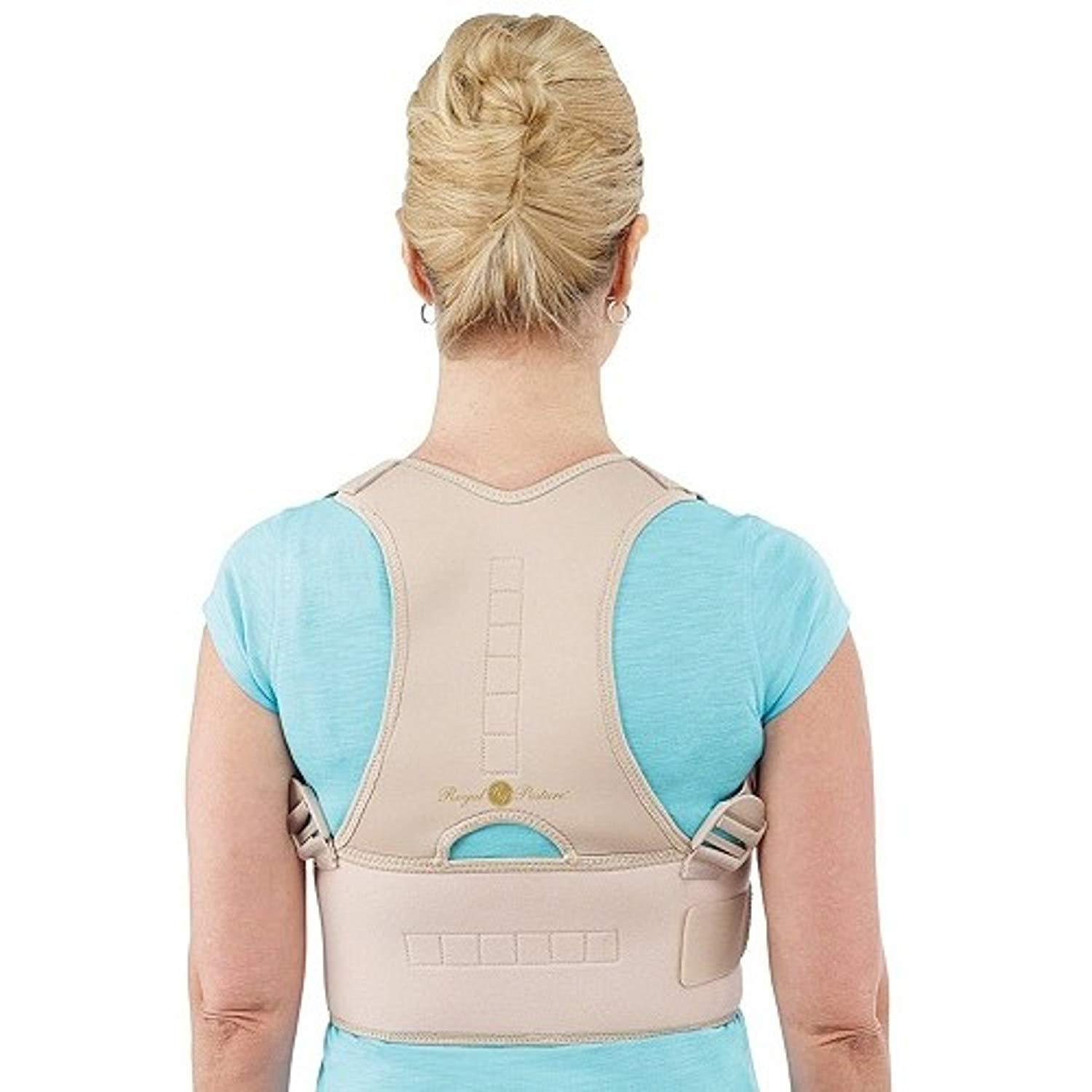 CHARITRA ENTERPRISE CHARITRA ENTERPRISE® Royal Posture Back Support Belt For Posture Corrector - (1 Pcs, XXXL)