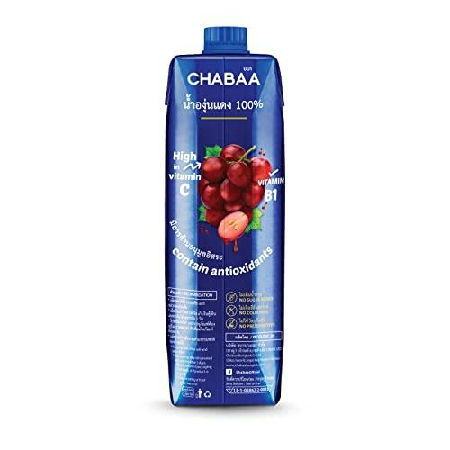 Chabaa Chabaa 100% Red Grape Juice, 33.81 fl oz / 1000 ml