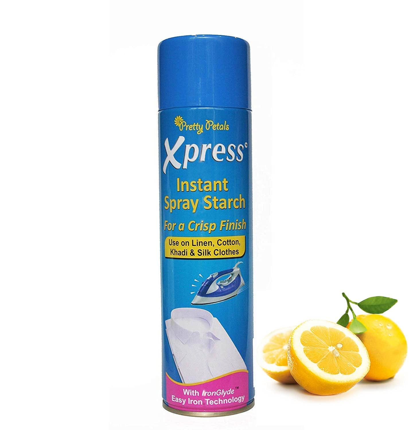 Xpress Xpress Instant Starch Fresh Lemon Citrus Spray (600Ml), Pack of 1