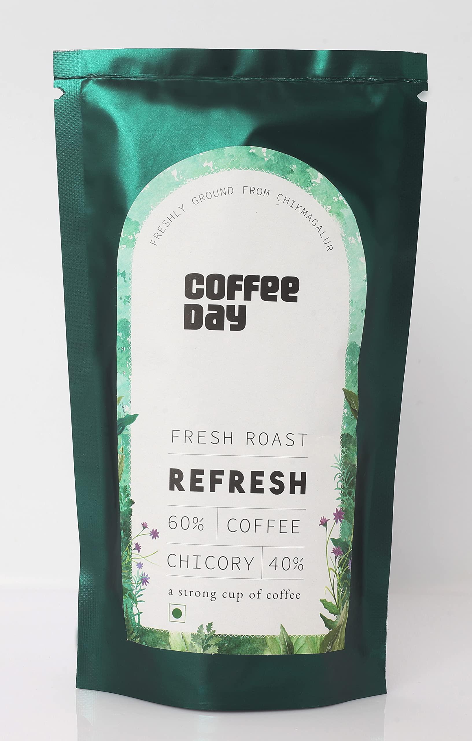 Cafe Coffee Day Cafe Coffee Day Filter Coffee Home Brew Pack | 5 Filter Coffee variants of Coffee Day - Starter Pack | Peaberry | Unwind | Relish | Refresh | Comfort - 75gm each