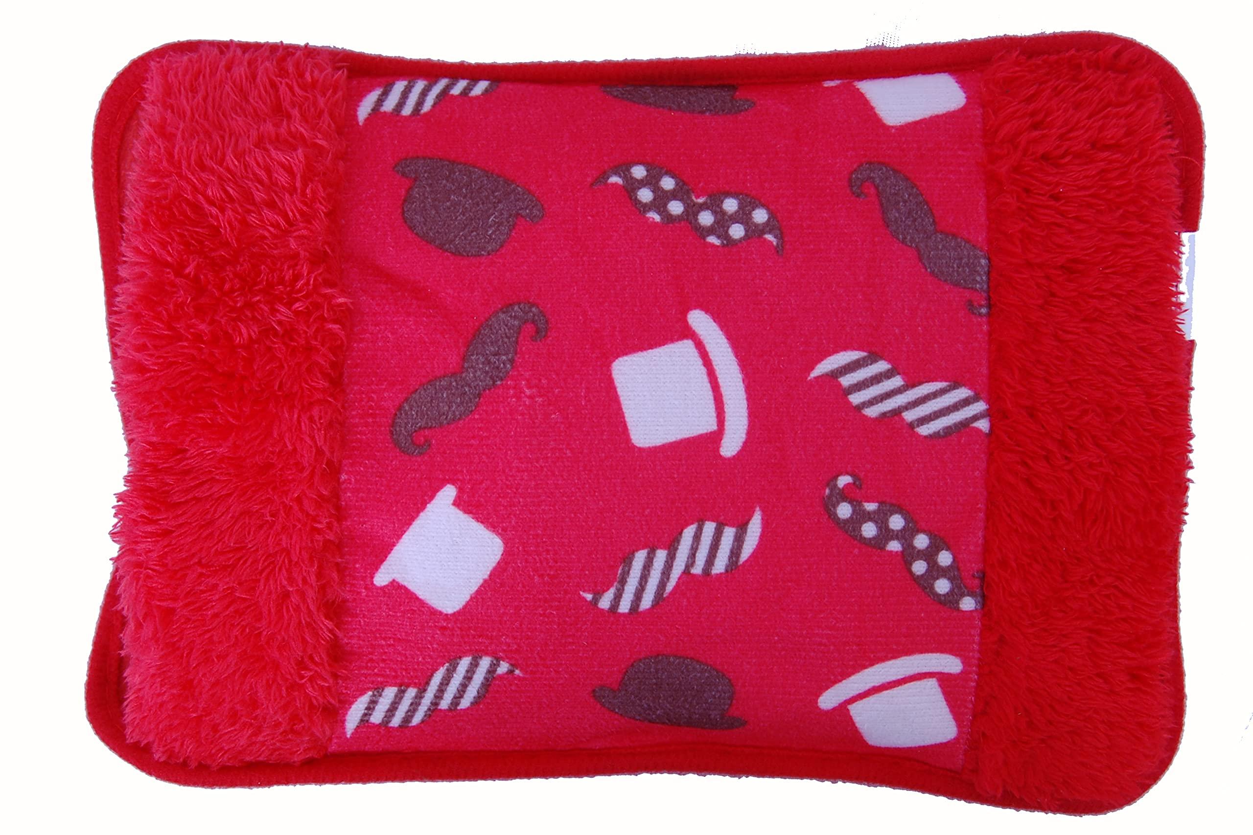 POSITIVE VIBES We Believe in Quality Products Hot water bags for pain relief, heating bag electric, Heating Pad-Heat Pouch Hot Water Bottle Bag, Electric Hot Water Bag,Heating Pad For Pain Relief- (red wit cap)