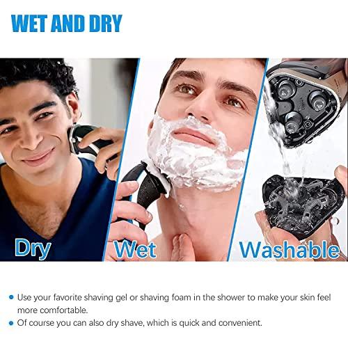 Justec Justec HQ8 Replacement Heads for Philips Norelco Aquatec Shavers, 7240XL,7260XL, OEM HQ8 Blades Upgraded, Philips Norelco Electric Shaver Replacement Hq8505 Blades 3Pack