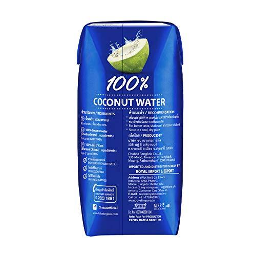 Chabaa Chabaa 100% Pure Coconut Water, 180