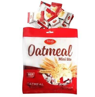 Generic Richy Oatmeal Mini Bites Oats and Cereal Flakes Mini Chocolate 250g (Imported)