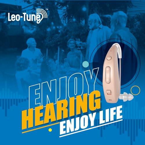LEO-TUNE LEO-TUNE A380D Hearing Aid Rechargeable Digital Hearing Amplifier with 3 noise rudcation mode and Volume Control option with warrenty