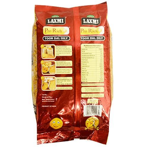 Laxmi Prorich Laxmi Pro Rich Toor Dal Oily 1 kg | Arhar Dal | Tur Dal Coated with Oil | Pigeon Pea
