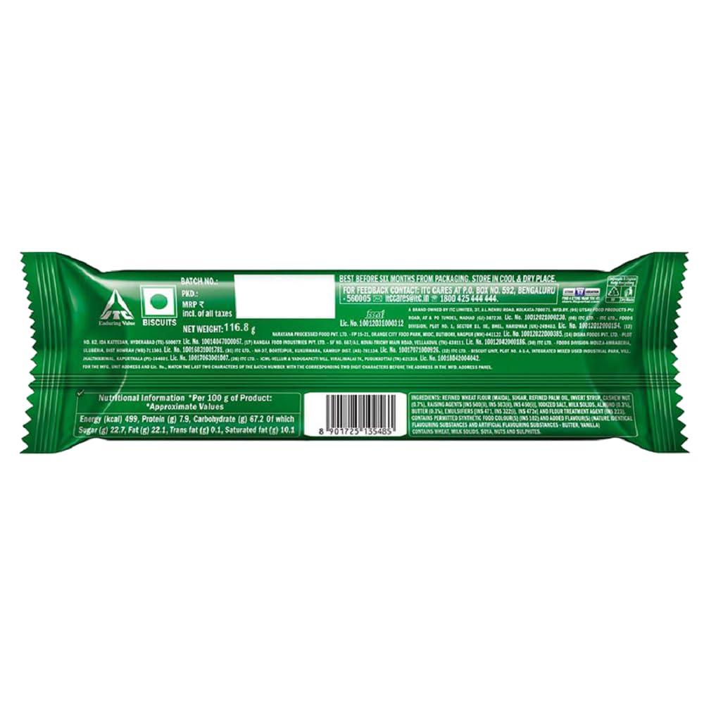 Sunfeast Sunfeast Mom's Magic Cashew and Almond Cookie, 100g (Buy 4 Get 1 Extra)