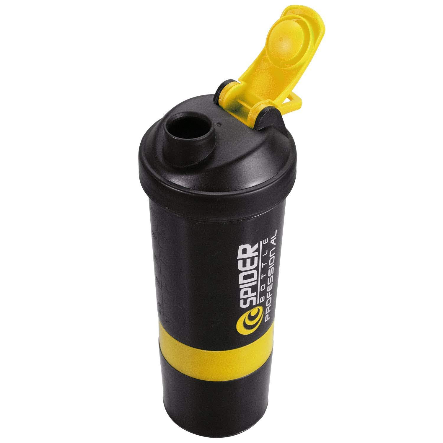 ODDCLICK BG Bazzar Gali Special yugg Spider Protein Shaker Bottle for Gym (500 ml, Assorted Colour)