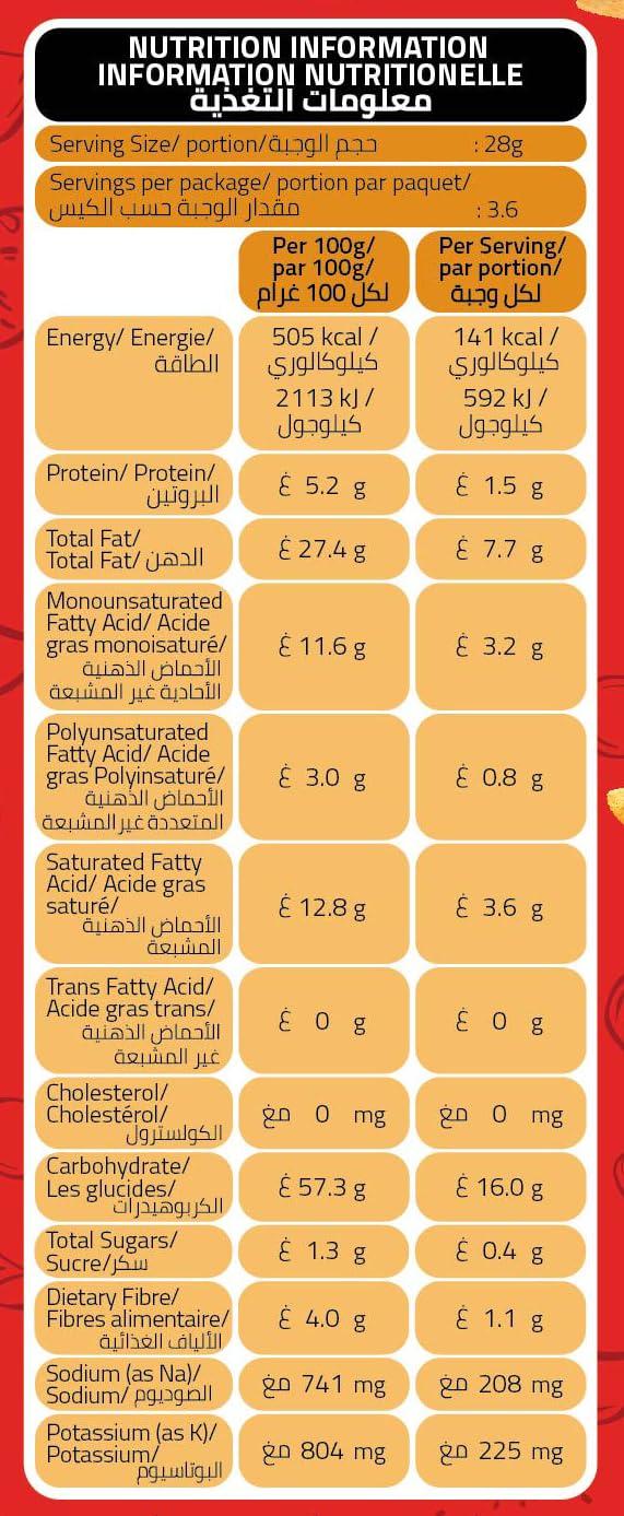 Mister Potato Mister Potato Original Flavour Potato Crisps, 3.53 oz / 100 g