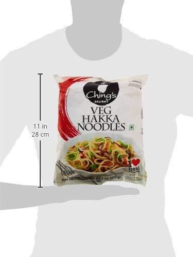 CHING'S CHING\'s Secret Veg Hakka Noodles 150Gm (Pack Of 5), Vegetarian
