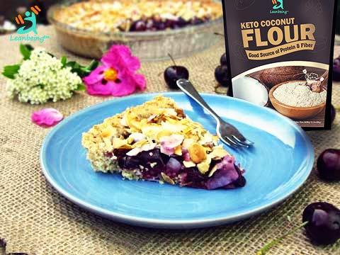 LEANBEING Leanbeing Keto Coconut Flour (1Kg) ( Ultra Low Carb Coconut Flour| Gluten Free | Coconut Powder