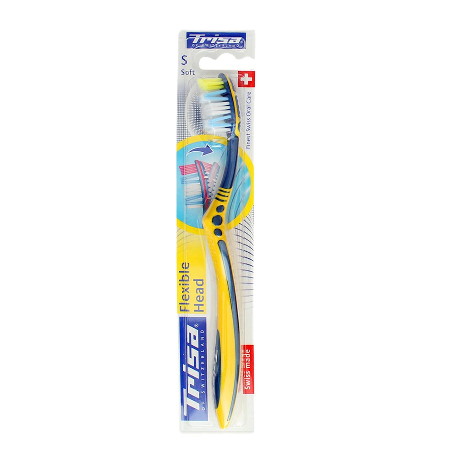 TRISA Trisa Flexible Head Soft Toothbrush (Assorted Color)