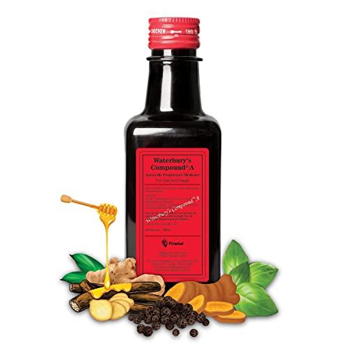 Waterbury's Compound Waterbury's Compound A-Provides Quick Relief from Cold & Cough| Ayurvedic Immunity Booster | 250 ml