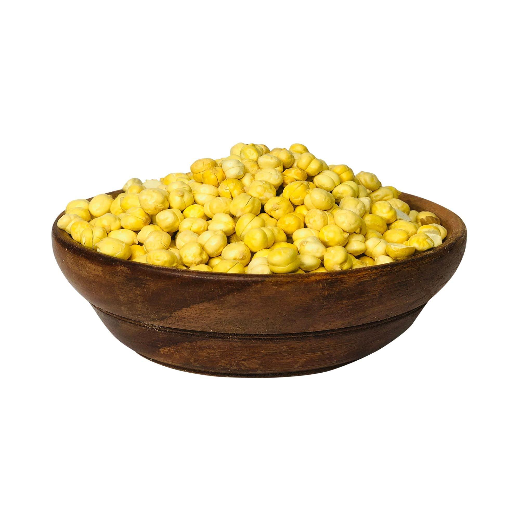 Getmart Getmart™ Roasted Whole Chickpeas (Gram) Without Skin, Desi, Unsalted, Bhuna Chana, 200 Gms, 1 Pack