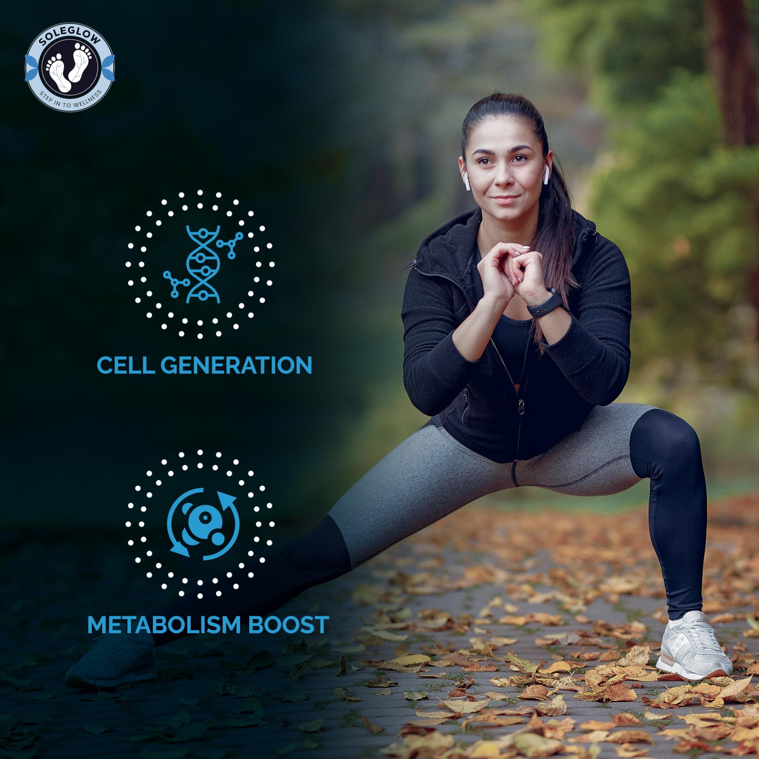 SOLEGLOW Soleglow Natural Ultra Premium Detox Foot Patches Cleansing Toxin Remover Foot Pads for Men & Women Stress Relief & Detoxification (Cornflower, Pack of 2)