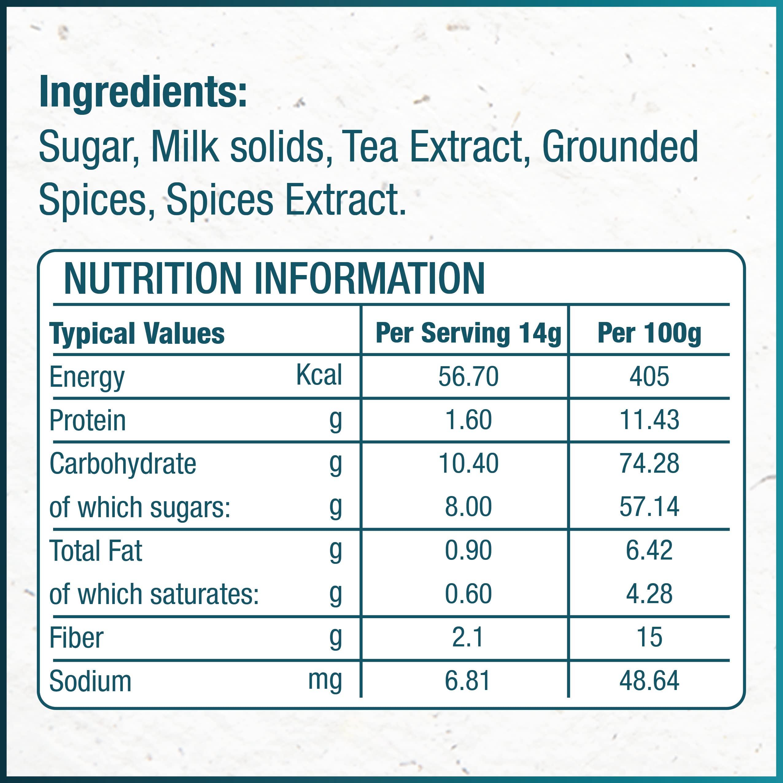 SENSO Senso masala tea premix sachet - Regular Sugar (14g * 10 Sachets) Ginger Adrak Elaichi Tea - Masala Chai instant tea premix sachets masala chai premix masala tea powder ready mix tea - instant chai One Minute Tea Assam Tea | Desi Chai | Flavoured Tea