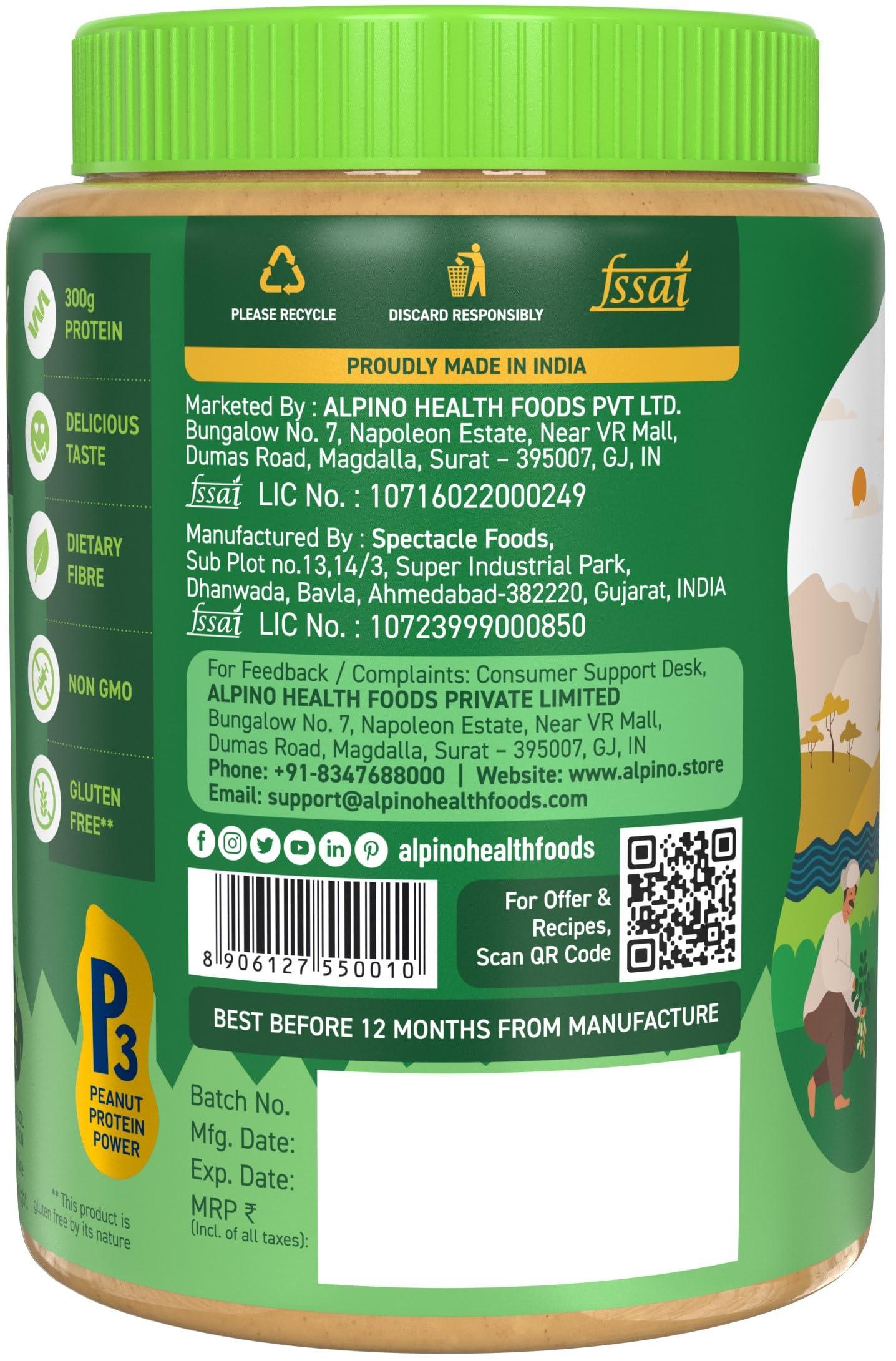 Alpino ALPINO High Protein Natural and Dark Chocolate Peanut Butter Combo