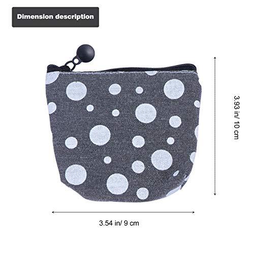 EXCEART EXCEART 4Pcs Pouch Purse Portable Small Pouch Toiletry Bags Travel Cosmetic Bags for Coins Key Sanitary Napkins