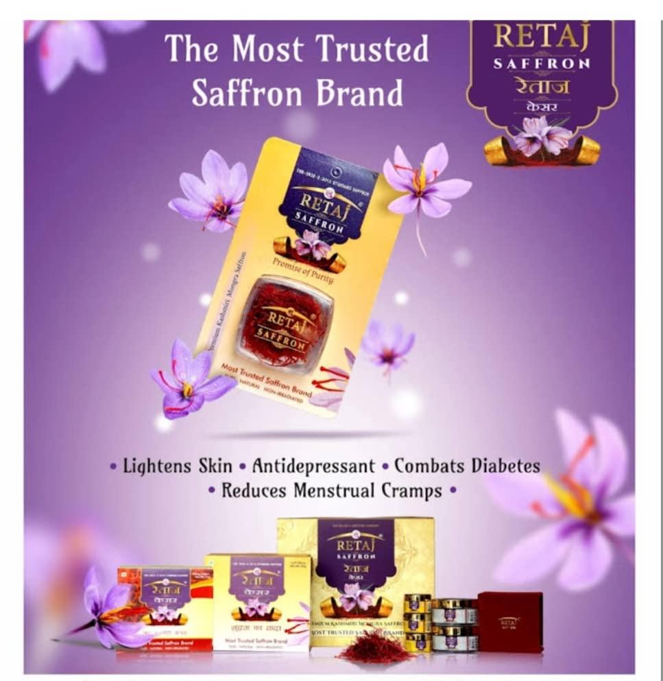 RETAJ Retaj Kashmiri Saffron/Kesar, 1 GM