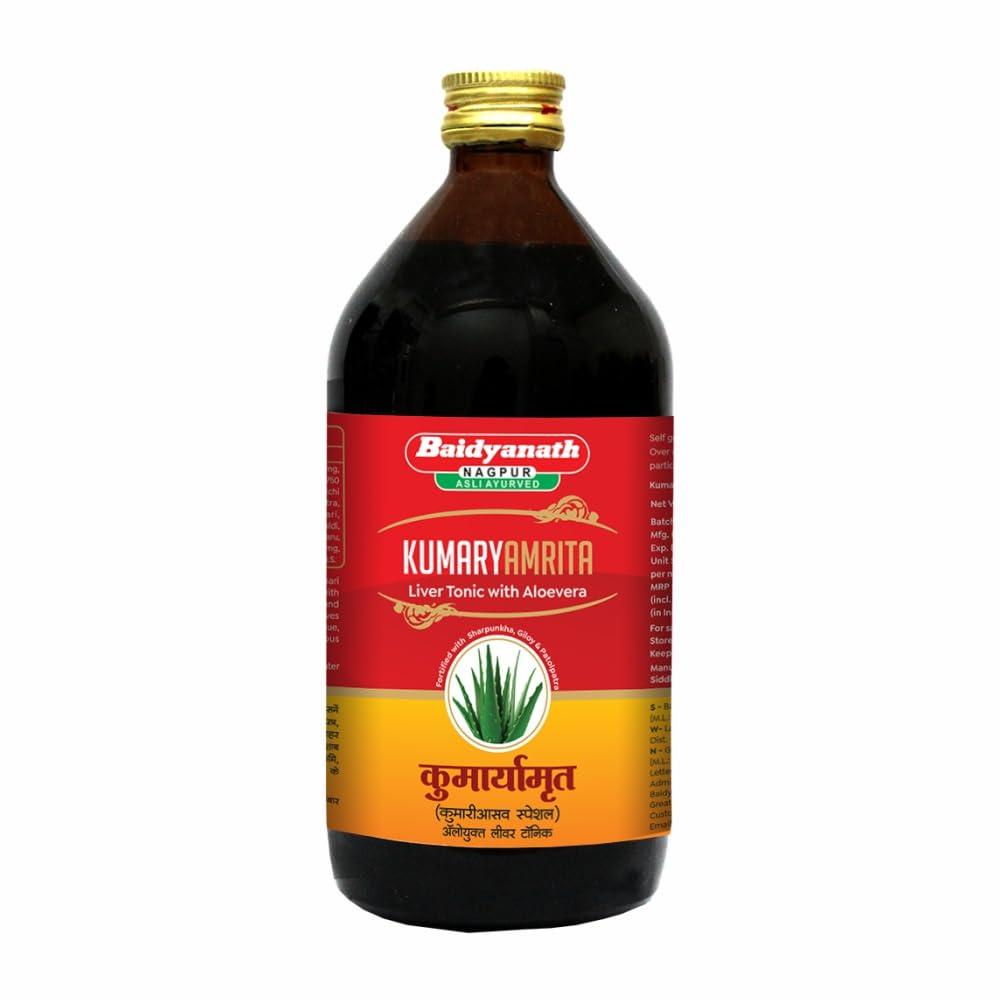 Baidyanath Baidyanath Kumaryamrita Liver Tonic with Aloevera - 450 ml