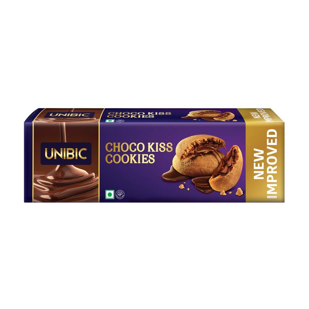 Unibic Unibic Cookies - Choco Kiss, 75g Pack