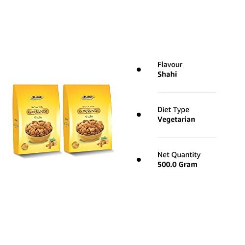 Tulsi Tulsi Badam Giri Girbandi Shahi Almonds 500g (250g x 2)