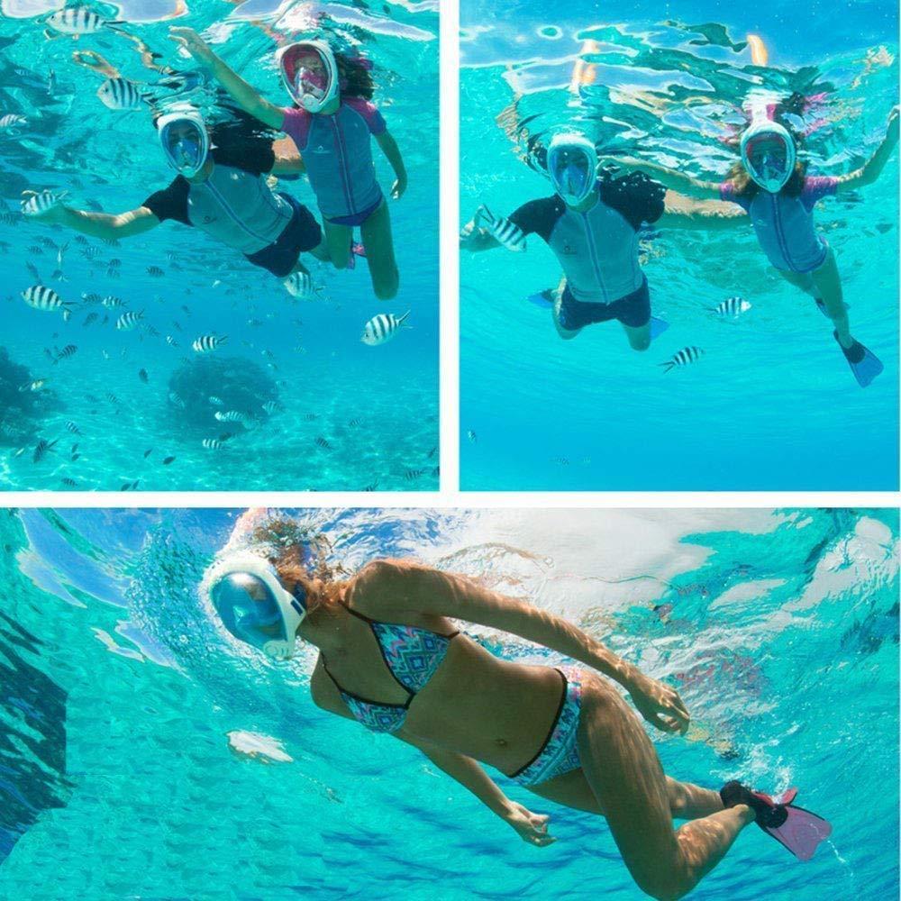 GOLKIPAR GOLKIPAR Revolutionary Full Dry, Anti Fog, 180 Degree Vision Snorkeling Mask