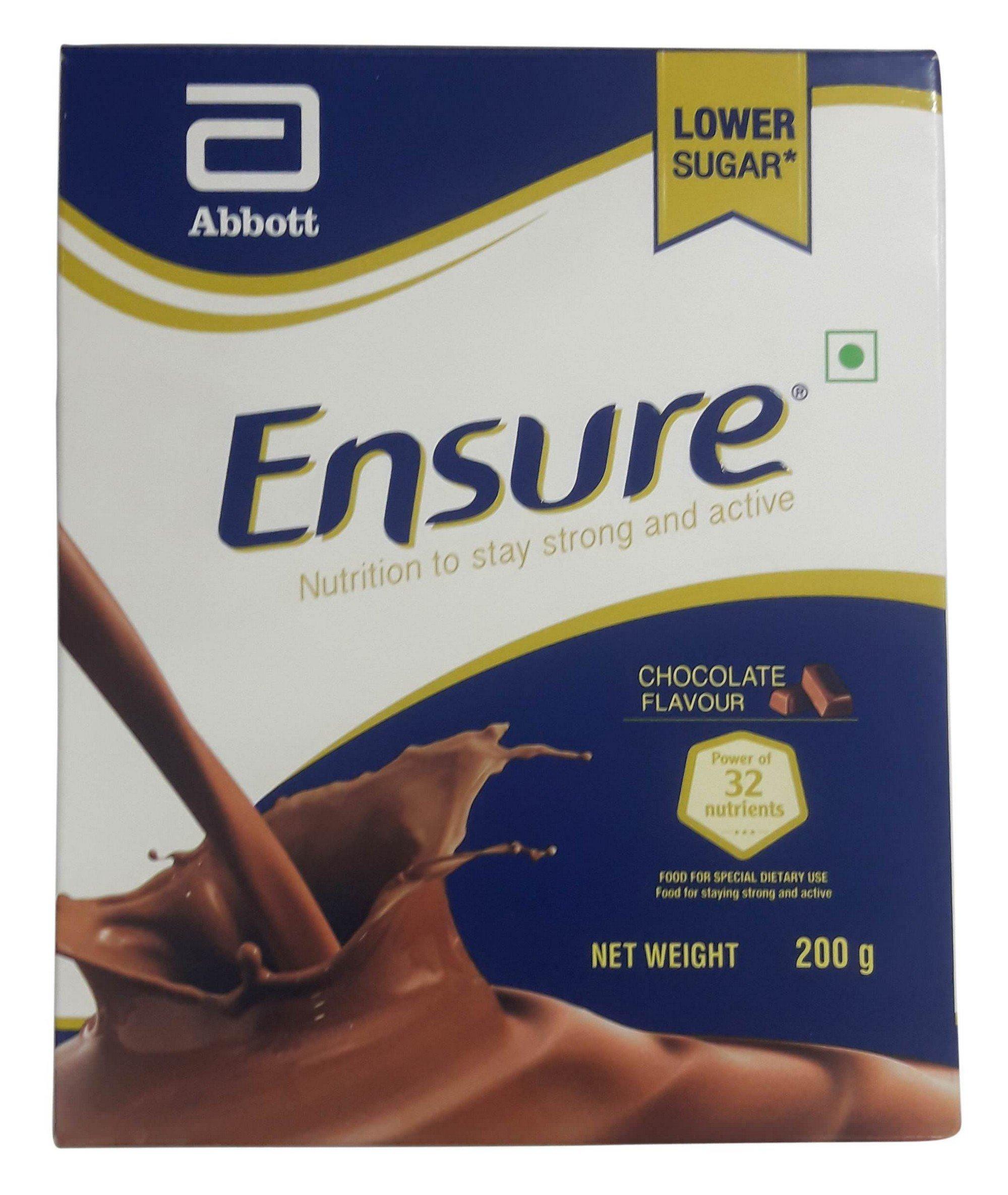 Ensure Ensure Nutritional Powder - Chocolate Flavour, 200g Carton
