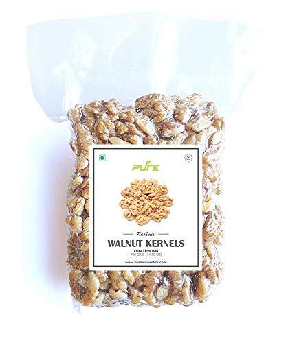 Kashmir Exotics Kashmir Exotics Pure Kashmiri Organic Walnut Kernels 400 gm, Extra Light Half Natural Walnuts Without Shell, Akhrot Giri